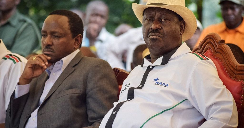 CCS nominee, Kalonzo and Azimio la Umoja flagbearer Raila jets out of the country.