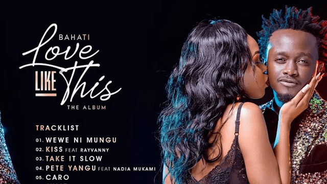 gospel artist Bahati new video ‘Pete Yangu’ featuring Nadia Mukami