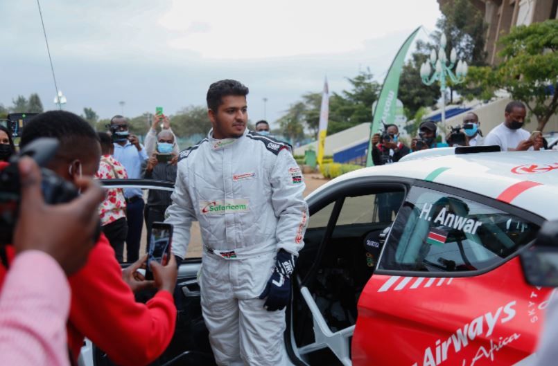 Young continental speed-ace Hamza Anwar eyes WRC Safari Rally : The standard Sports