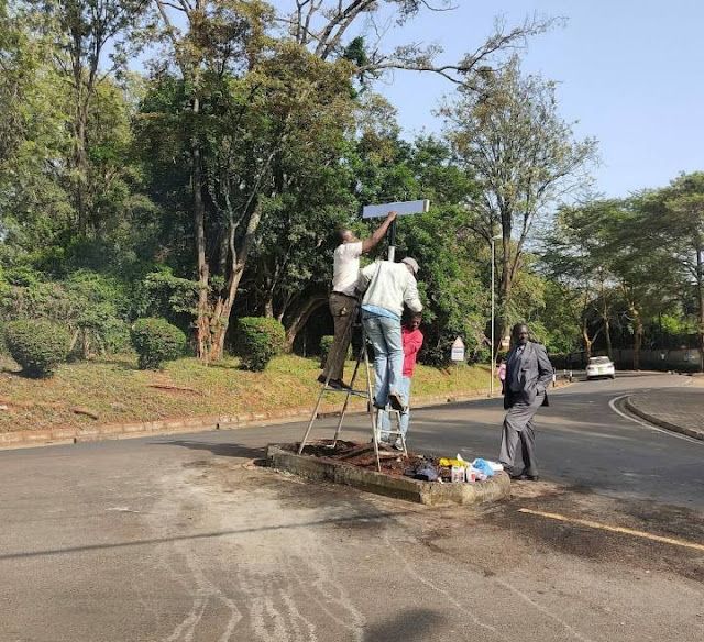 Francis Atwoli asks NMS to allocate Metro Askaris for his signpost at Dik Dik, Kileleshwa