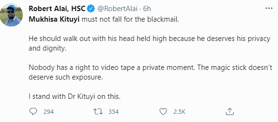 Netizens React With Sarcasm After Mukhisa Kituyi's Leaked Nude Video -