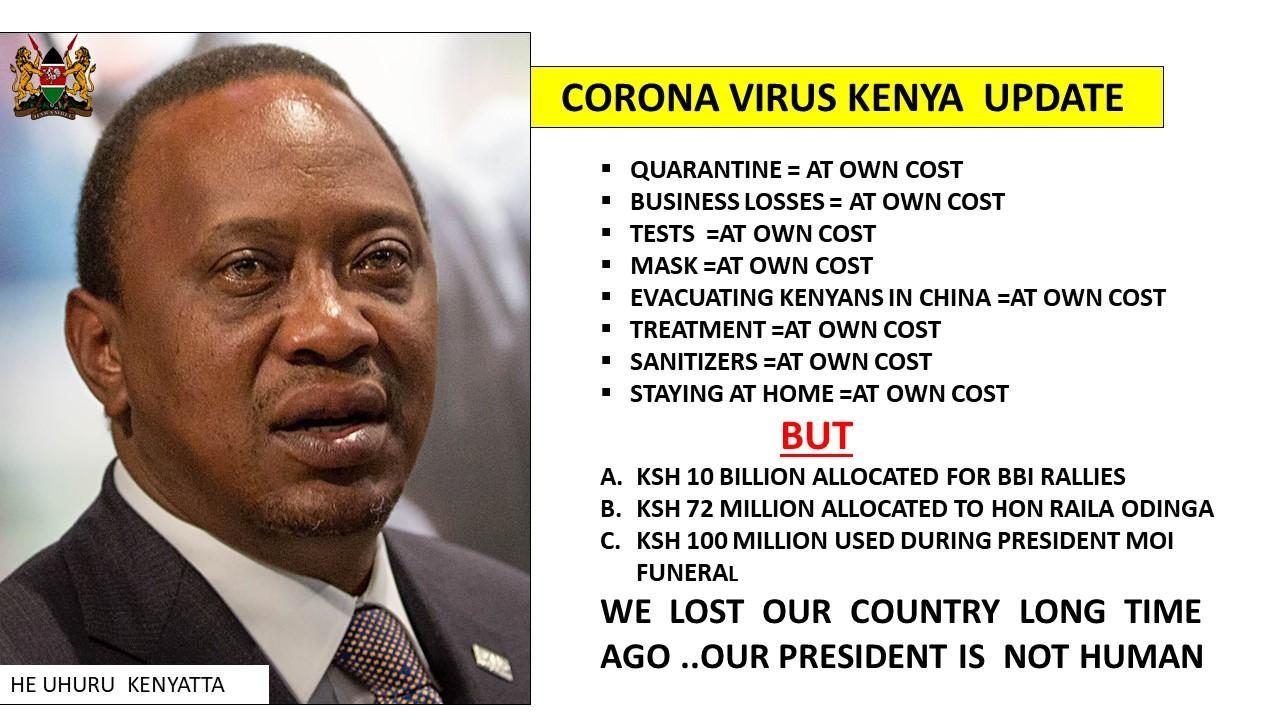 Real Kenyan sentiments on their Government