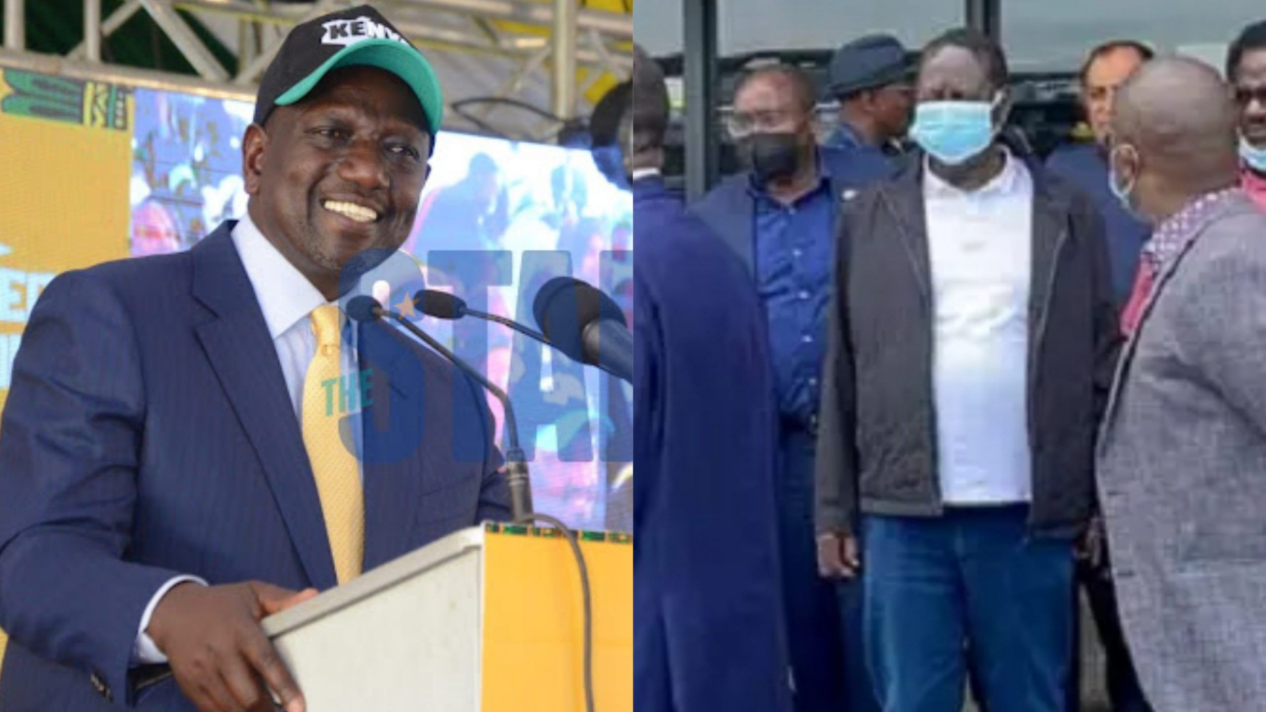 DP Ruto Honorably Suspends Campaigns To Mourn Kibaki As Raila Selfishly Sneaks Out For US Tour