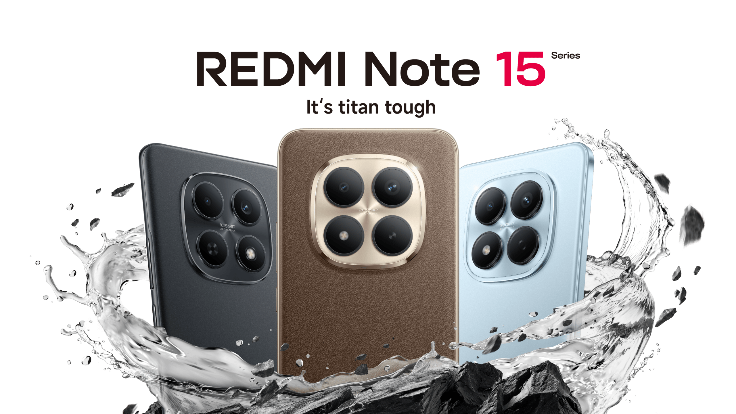 Xiaomi Unveils REDMI Note 15 Series: REDMI Titan Durability Meets Advanced Imaging