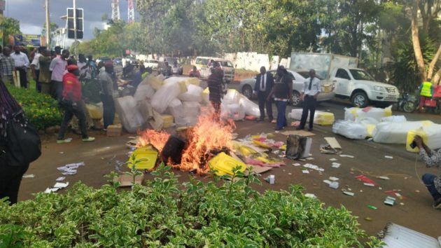 Aspirants who participated in the burning of election materials to be prosecuted, UDA has stated
