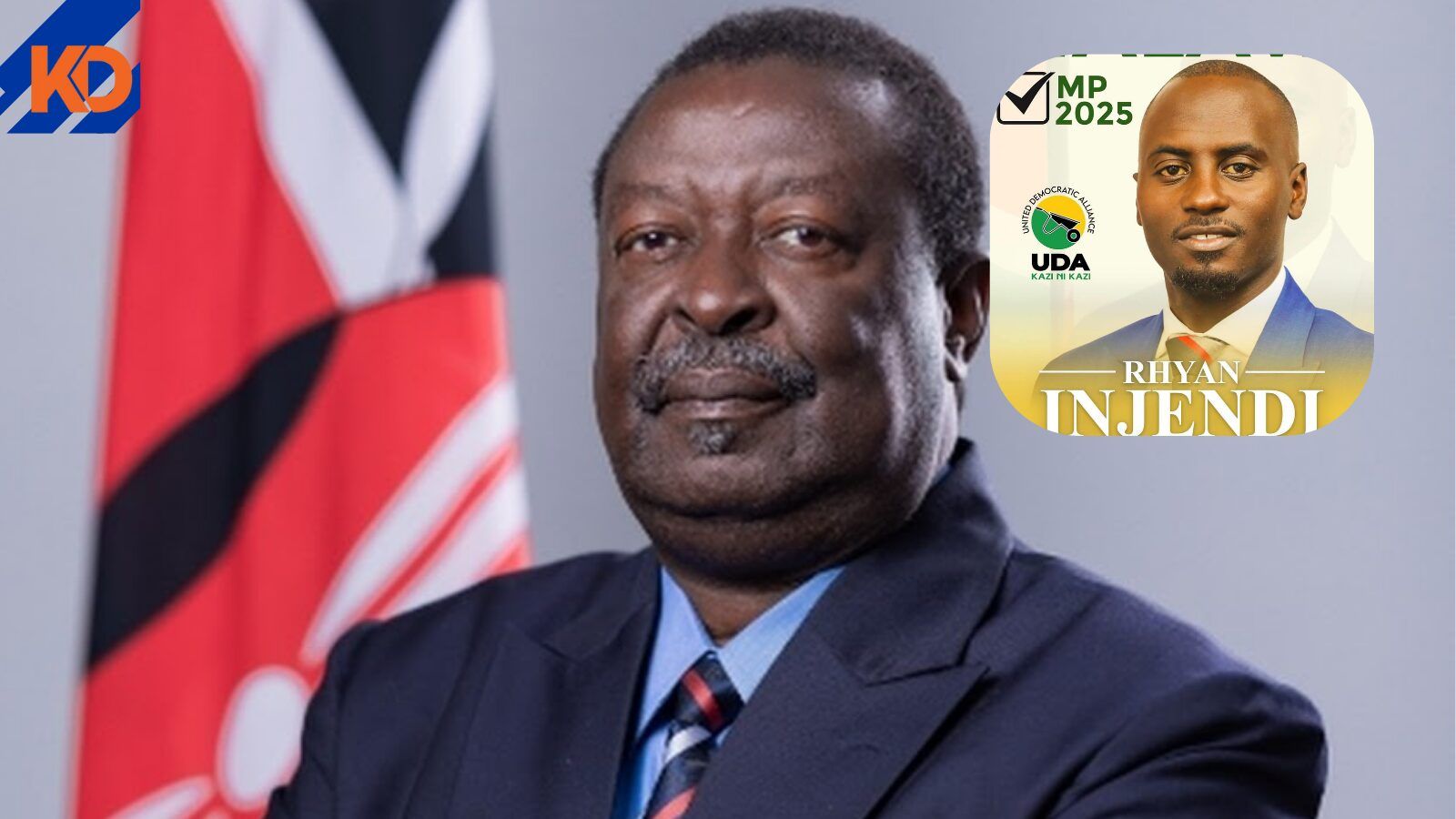 Ryan Injendi Hits Out at Mudavadi Over Malava UDA Nominations