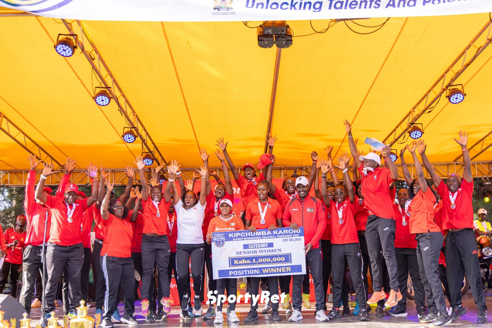 Beyond Betting: SportyBet Kenya’sEldoret Tour Transforms Lives and
Volleyball Dreams