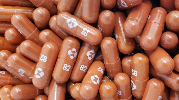 Doses of molnupiravir.