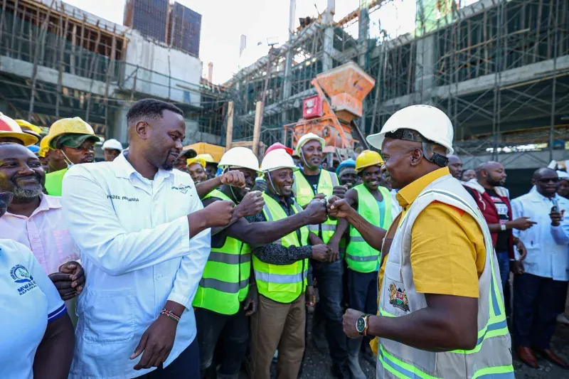 Deputy President Kindiki Urges Opposition to Offer Agenda, Launches Juja Road Project