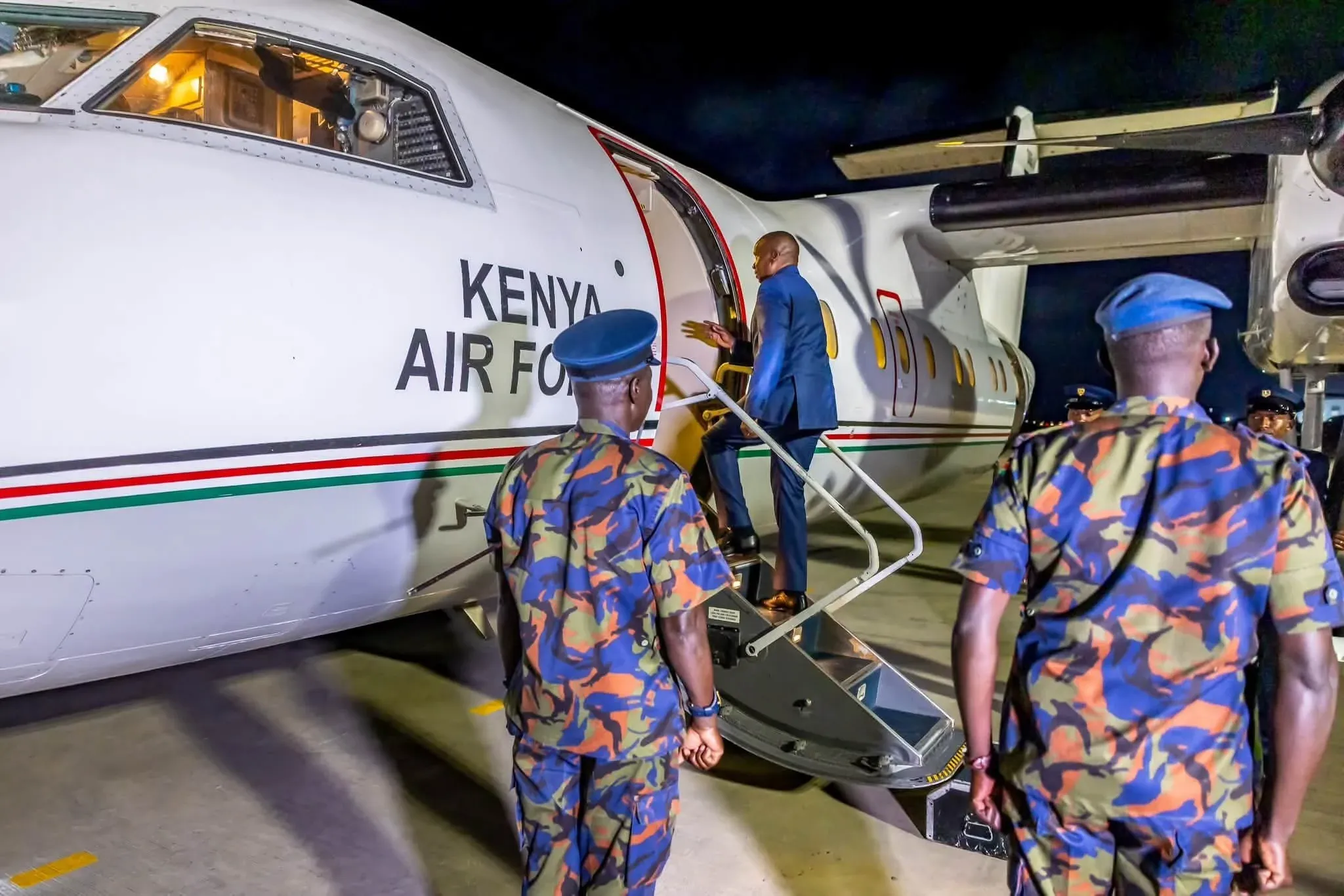 Deputy President Kithure Kindiki Travels to Ethiopia for Tana Security Forum