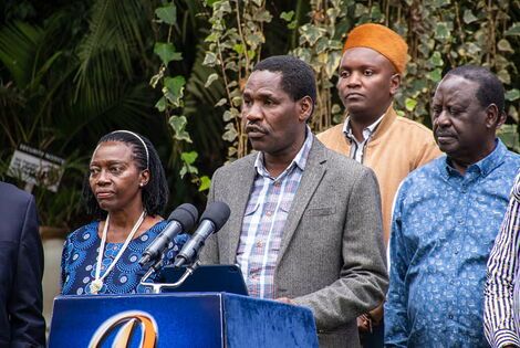 Rowdy Youth Disrupt CS Munya's Meeting [VIDEO]