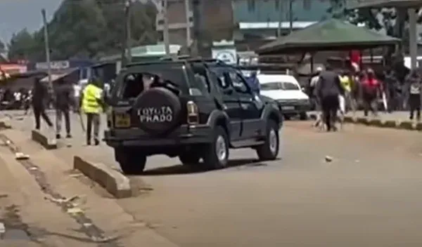 Former Meru Governor Kawira Mwangaza’s Vehicle Stoned During Mashujaa Day Clashes