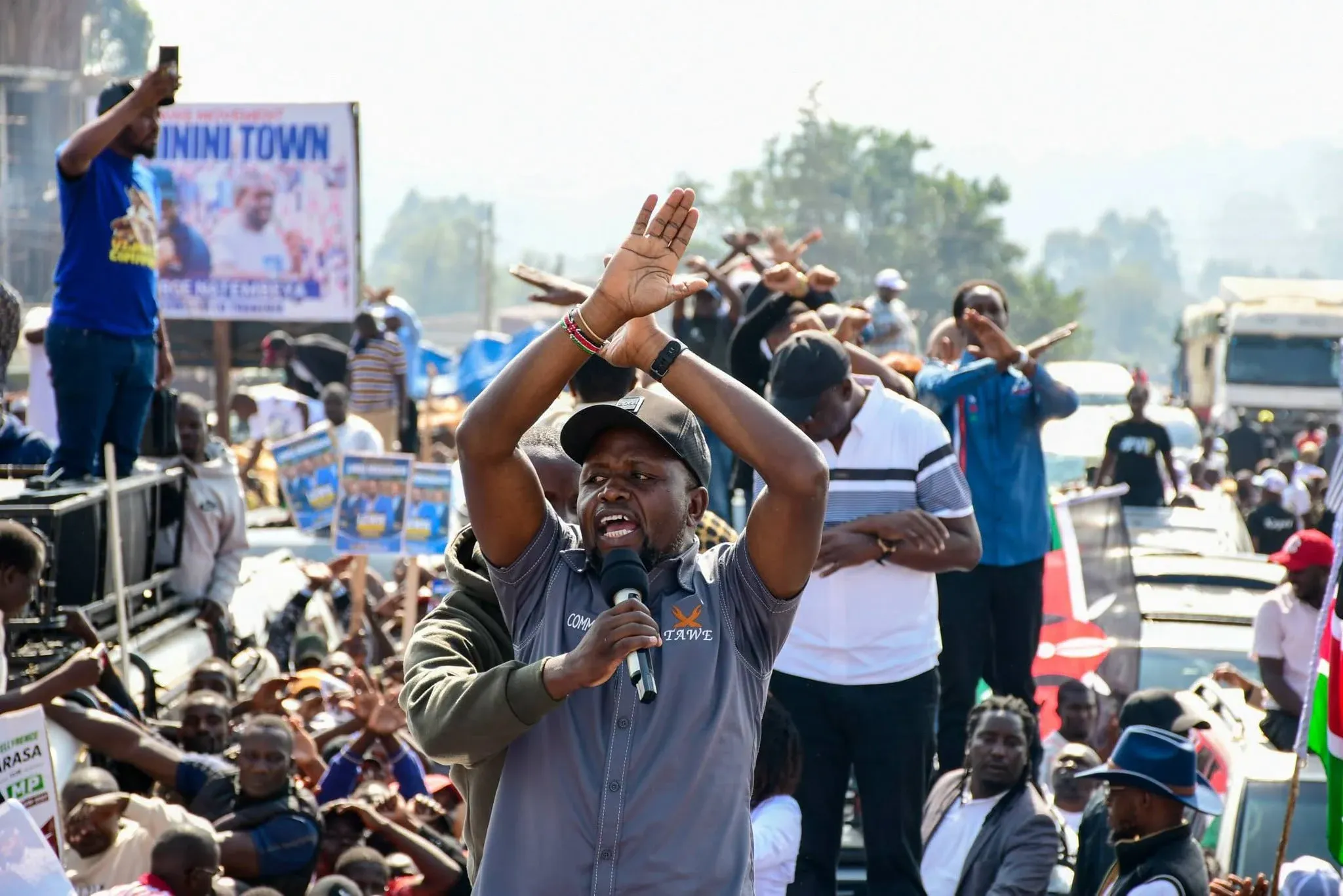 Governor George Natembeya Calls for Unity After Kalonzo Booed at LMM Launch