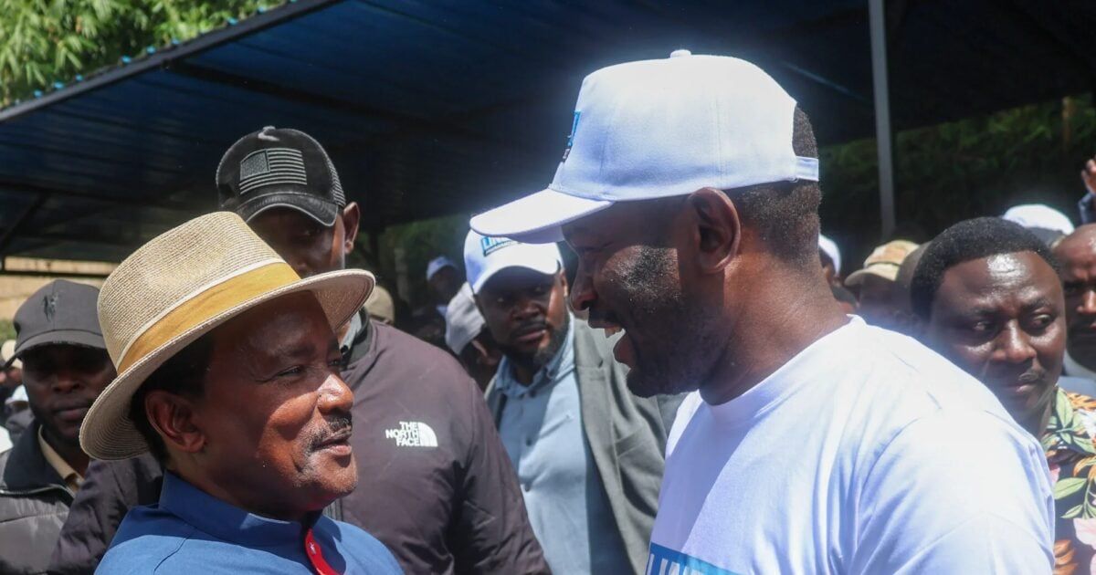 Kalonzo Musyoka Booed as He Calls for Opposition Unity Ahead of 2027 Election