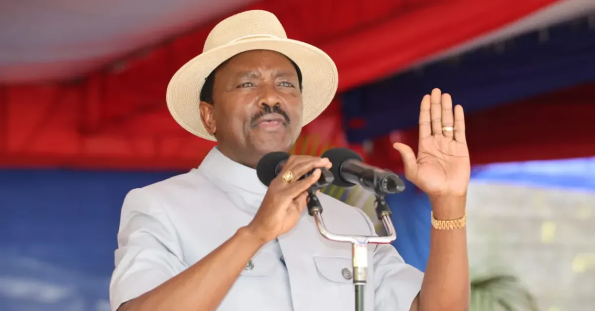 Kalonzo Musyoka Urges Opposition to Name Single 2027 Presidential Candidate