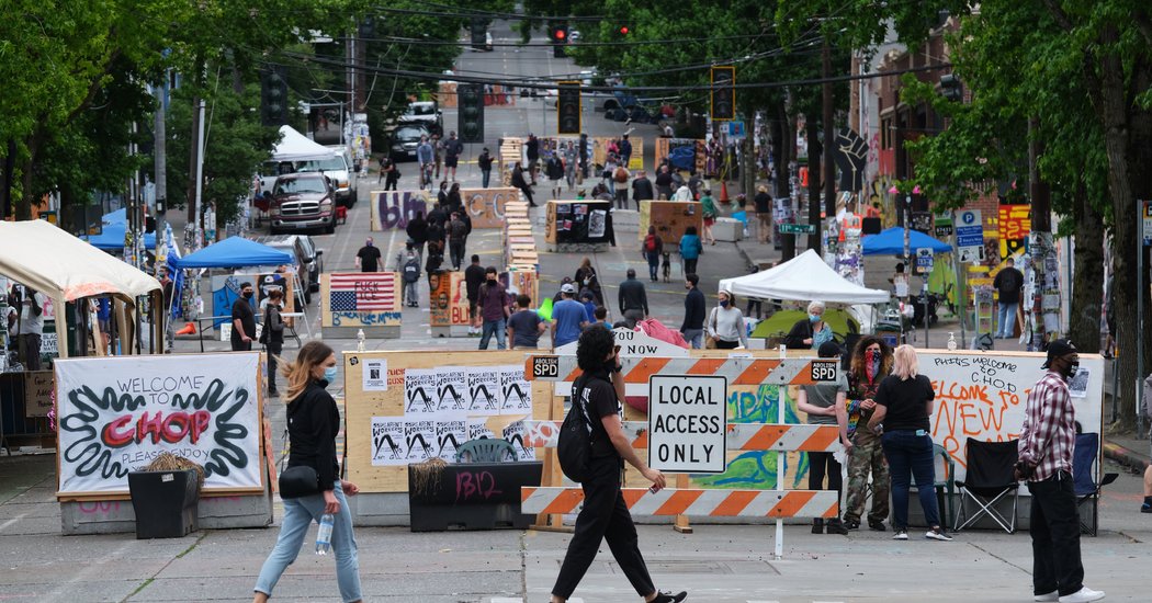 Live Updates on George Floyd Protests: Shooting in Seattle Raises Worries