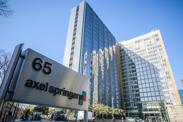 Axel Springer’s headquarters in Berlin.