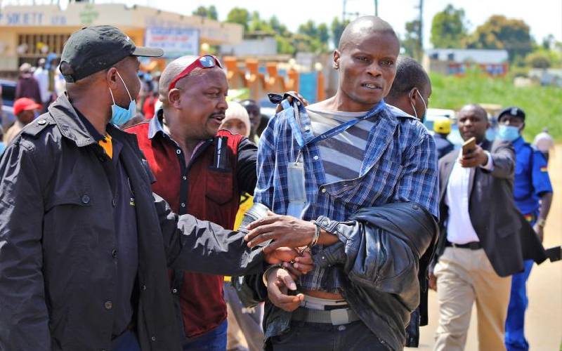 Journalist roughed up by Ruto security detail