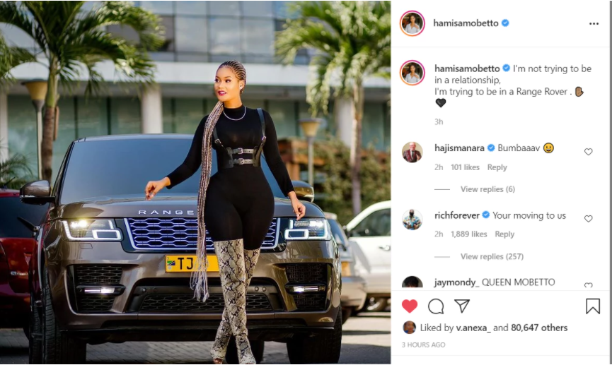 Rick Ross Admits Having A Crush On Hamisa Mobetto, Gushes Over Her