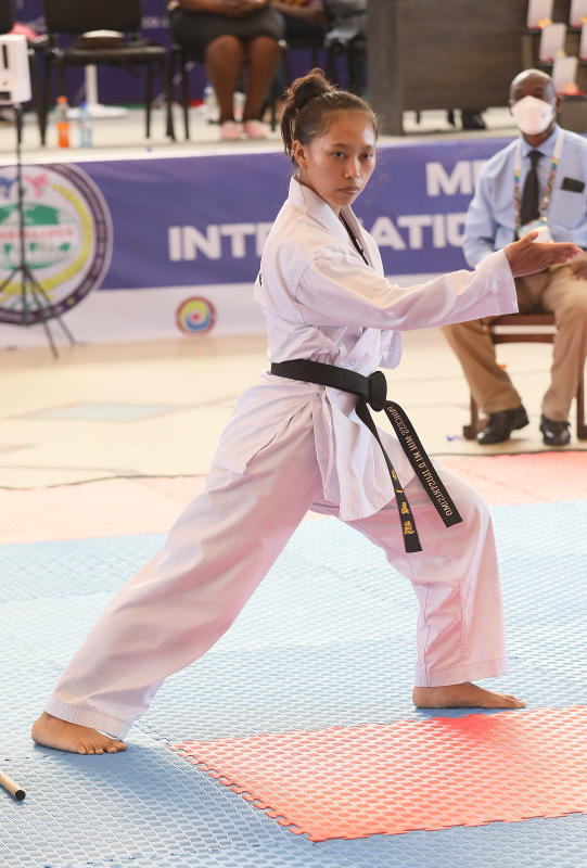 Kenyans make it nine wins on the trot in martial arts tourney : The standard Sports