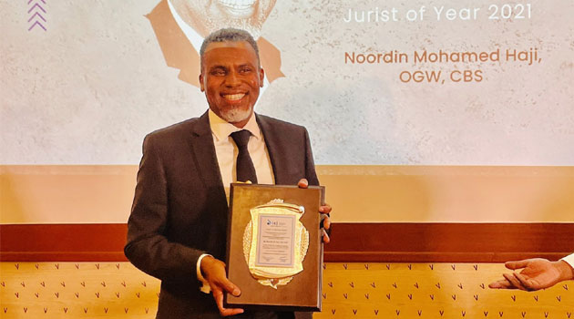 ICJ-Kenya names DPP Noordin Haji Jurist of the Year » Capital News