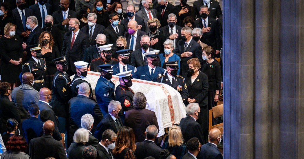At Colin Powell's Funeral, Washington Is Pulled Together