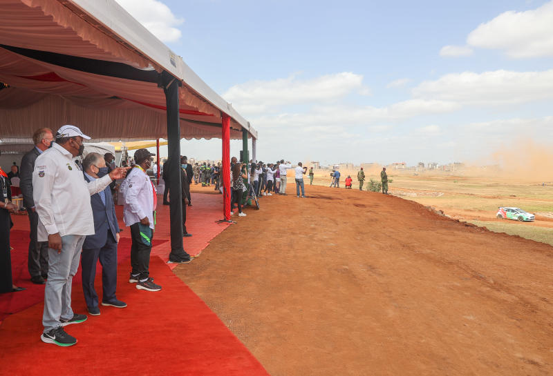 Safari Rally: Ogier wins as Toyota Gazoo completes a clean sweep of Super Special Kasarani opener : The standard Sports