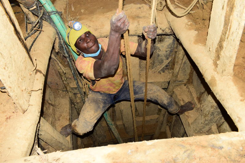 How small scale miners of Kakamega risk their lives in search of gold