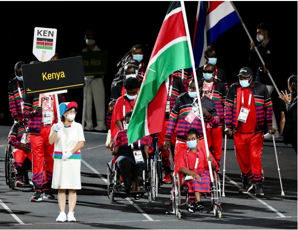 Opening Ceremony: Kenya takes her pride of place as 2020 Tokyo Paralympic Games begin : The standard Sports