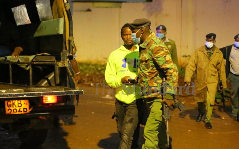 Six police officers arrested drinking in bar during curfew