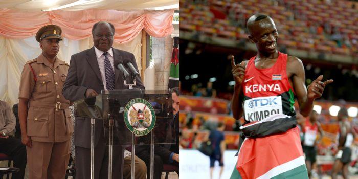 Day When Mwai Kibaki Refused to Take Golden Gift From Ezekiel Kemboi