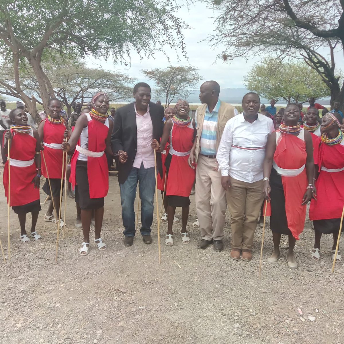 Willam Kamket & Charles Kamuren Fight for Microphone In Front of CS Wamalwa