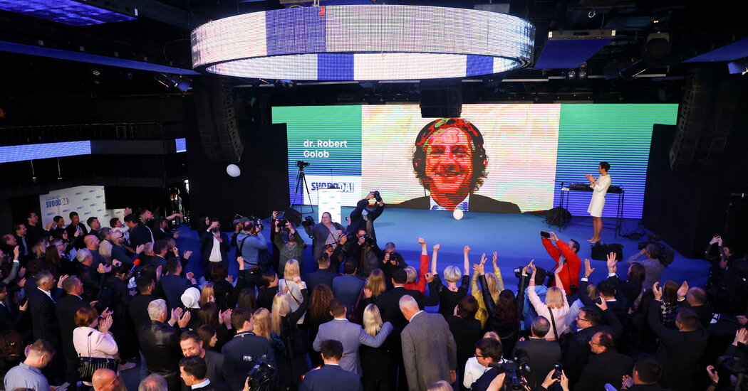 Another Setback for Europe’s Far-Right Populists on Sunday, in Slovenia