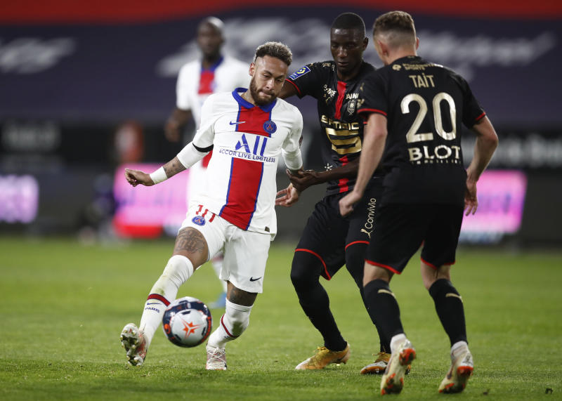 PSG title chances dented with draw at Rennes : The standard Sports