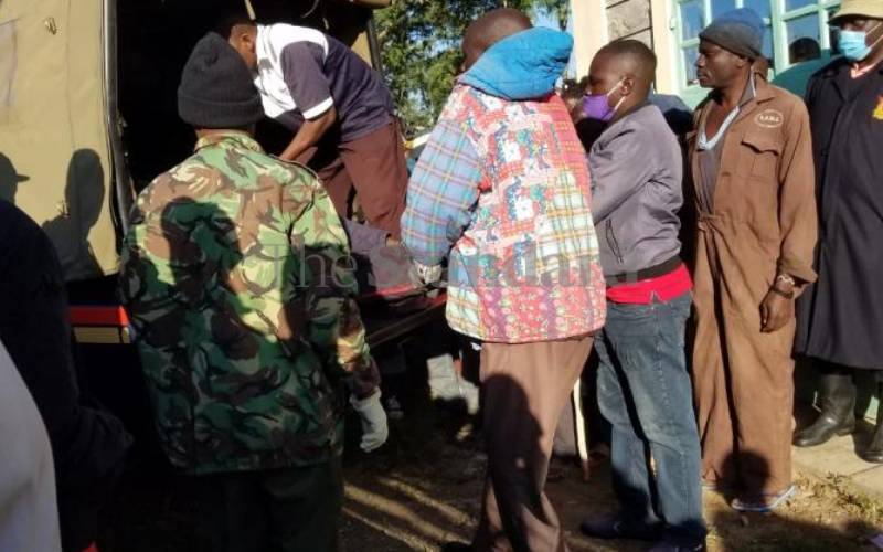 Murdered school security guards were to appear in court over theft of TV set