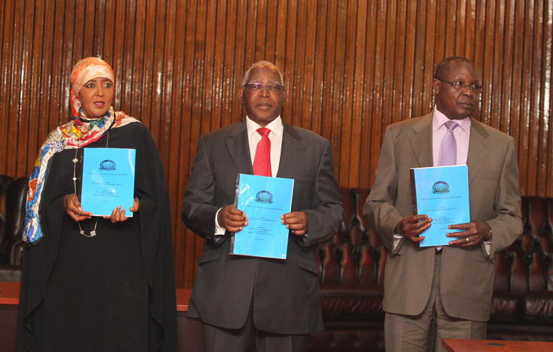Sports CS Amina appoints a 12-member Transition Committee to run football activities : The standard Sports