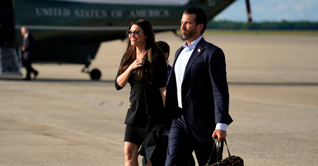 Kimberly Guilfoyle, Top Fund-Raising Official for Trump Campaign, Tests Positive