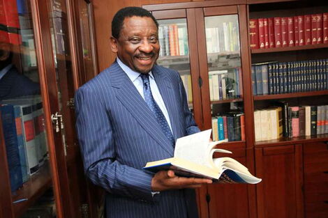 Siaya senator and lawyer James Orengo during an interview at his office in Nairobi on May 19, 2016..jpg