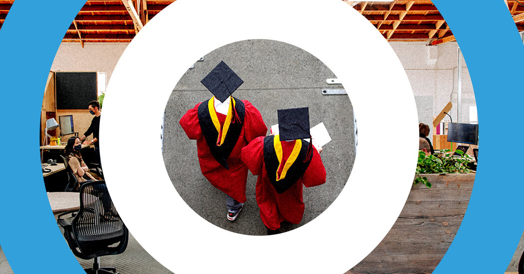 College Seniors Prepare to Enter a Work World in Flux