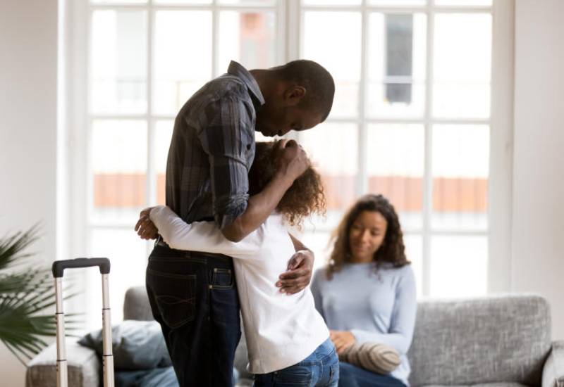 Fathers and custody Eve woman