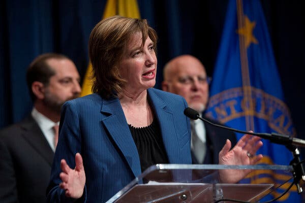 Director of the Center for the National Center for Immunization and Respiratory Diseases Dr. Nancy Messonnier spoke in Washington in January 2020.