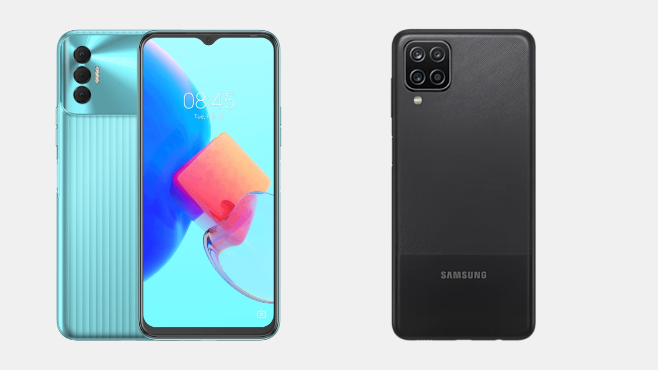 Tecno Spark 8p vs Samsung Galaxy A12