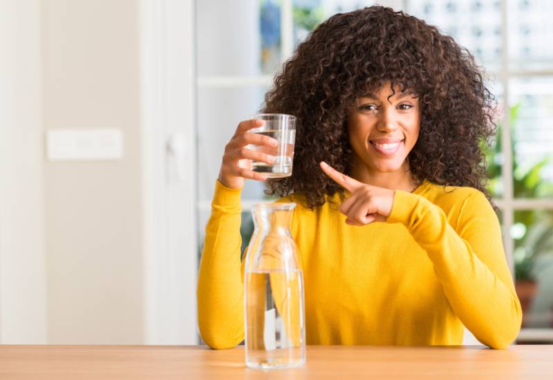 Did you know overhydration is a real threat? Eve woman
