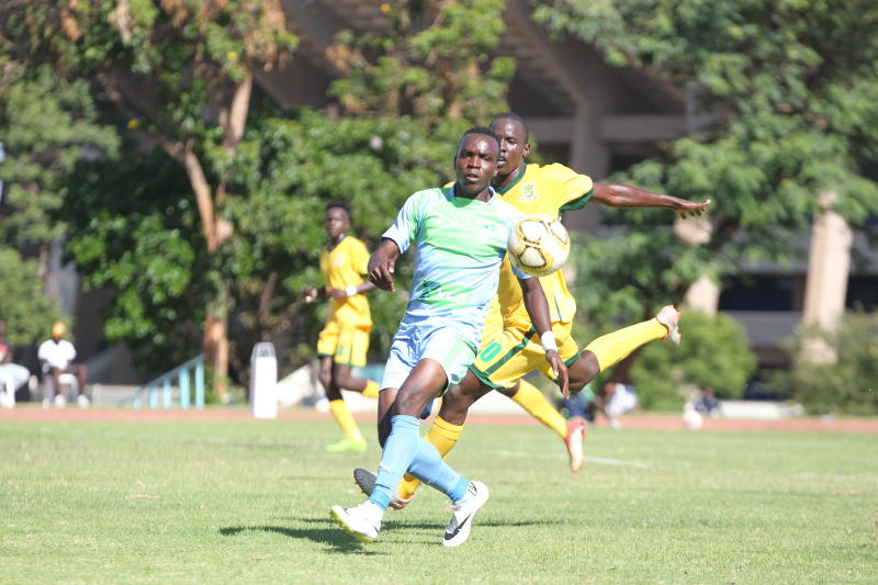 KCB beat Mathare to move of FKF Premier League : The standard Sports