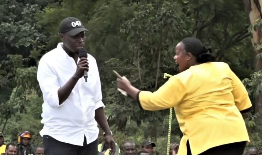 Sakaja, Bishop Wanjiru in Public Spat at Kenya Kwanza Nairobi Rally