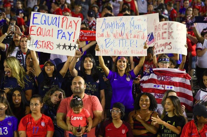 Tilted playground: Cynthia Mumbo and World Cup winner Brandi Chastain discuss women in sports