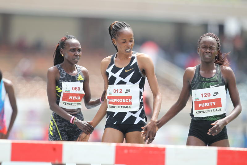 Chepkoech, Kiyeng through to steeplechase final as Korir disqualified in 400m men heats : The standard Sports