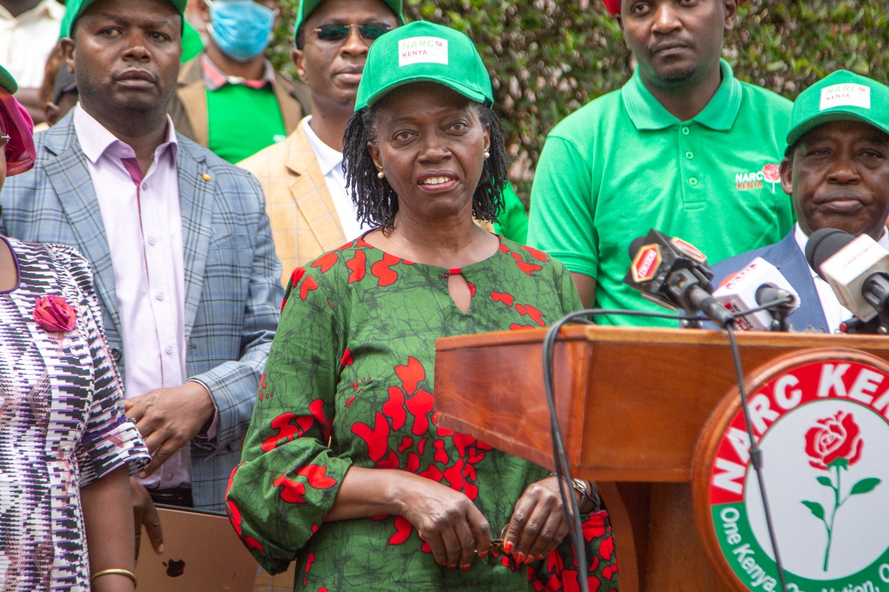 Karua fingers IEBC for locking out parties in election preparedness » Capital News