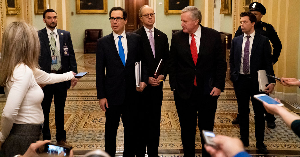 Congress and White House Strike Deal for $2 Trillion Stimulus Package