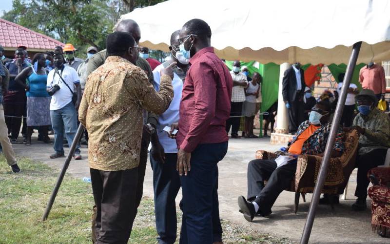 ODM leaders warn locals against ignoring Covid-19 containment measures: The Standard